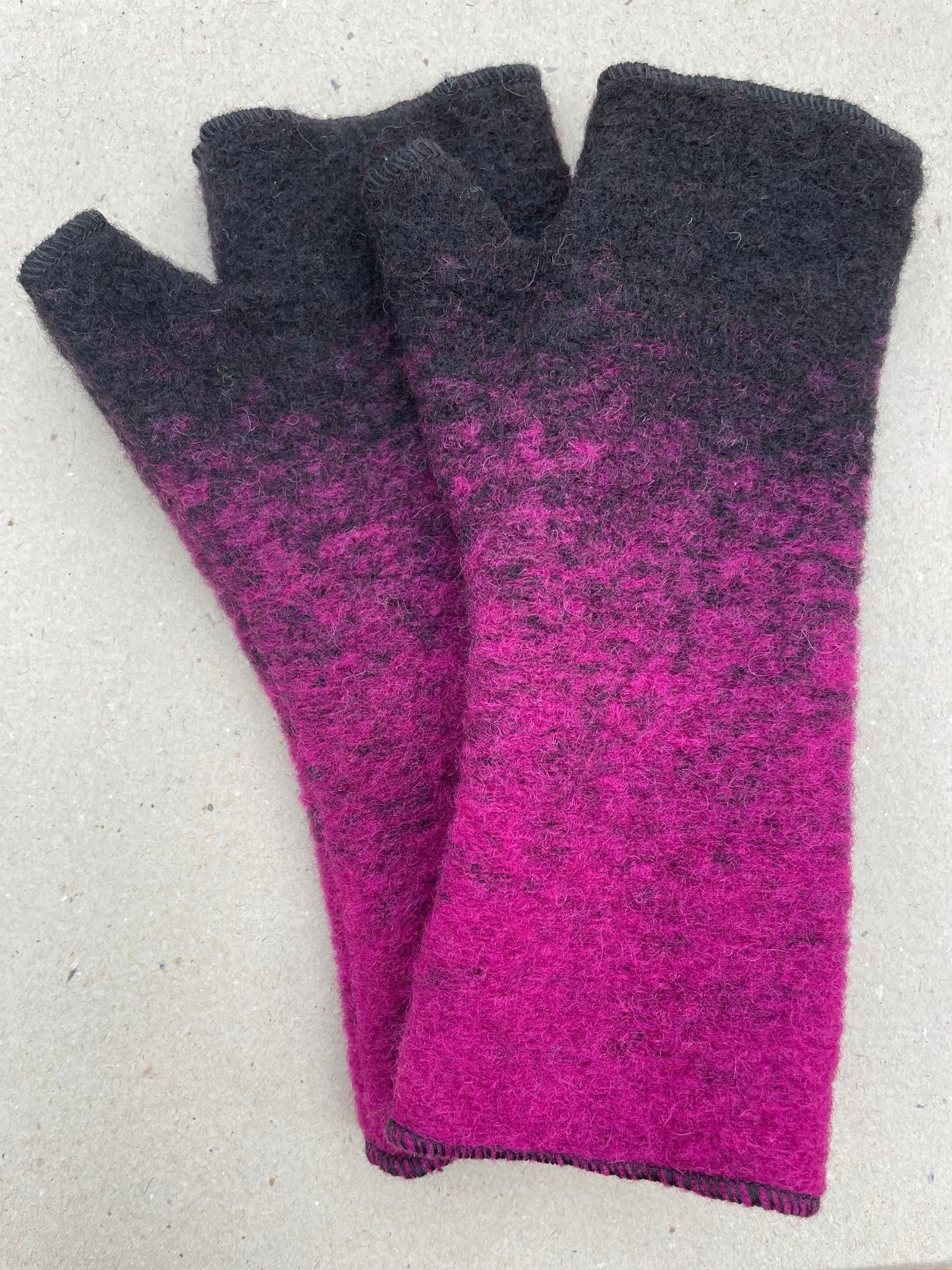 Däumlinge Pink-Schwarz