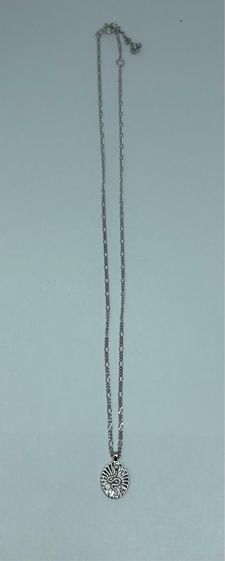 Kette "Schlangen-Anhänger" von Icrush, Silber