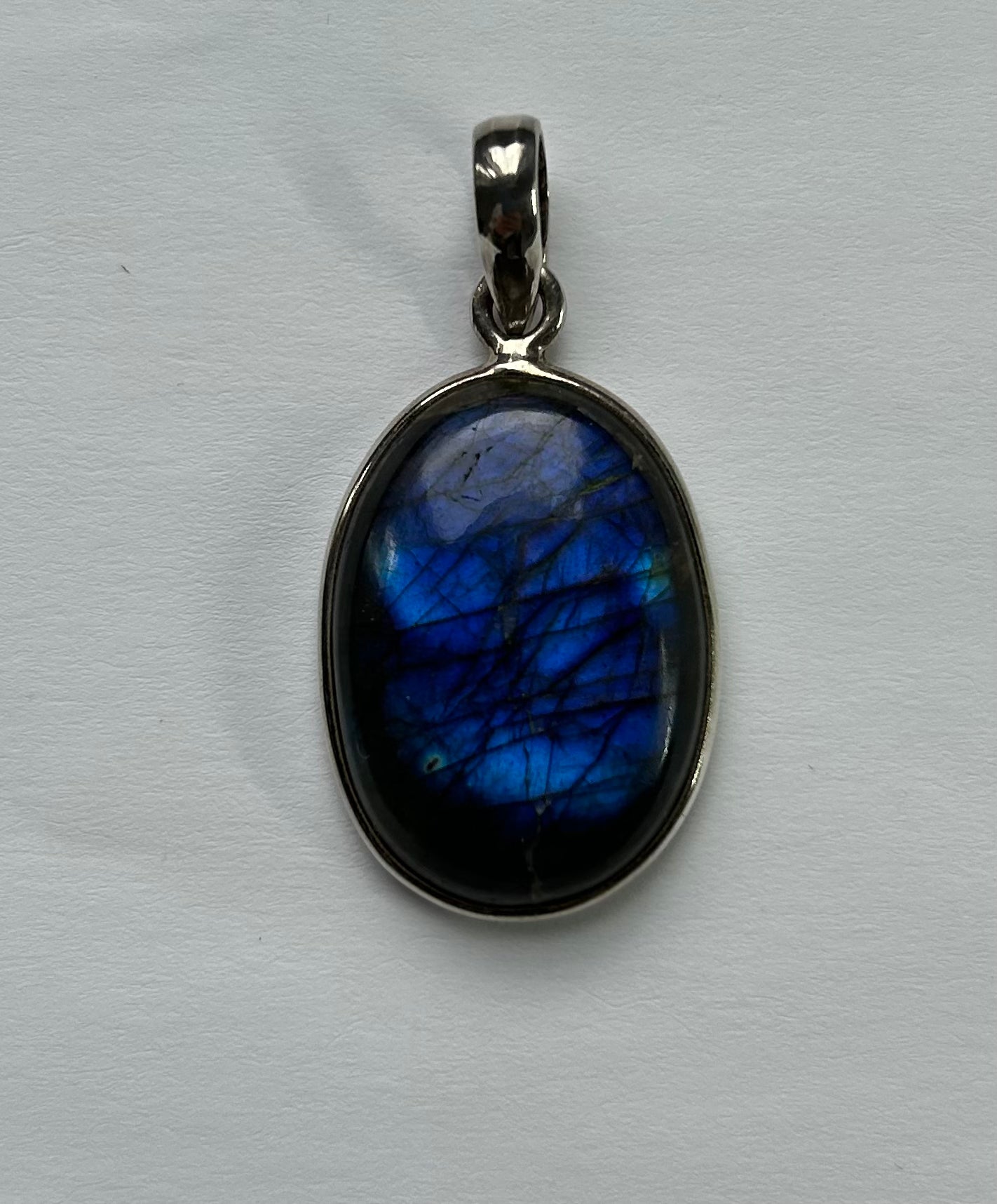 Anhänger "Labradorit" , Silber