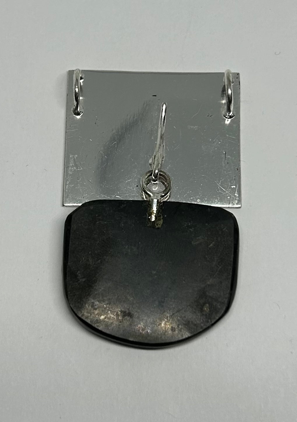 Anhänger "Kiesel", Silber