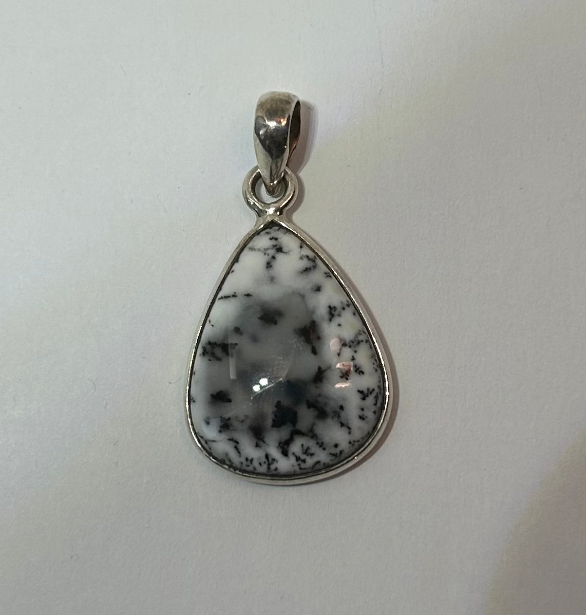 Anhänger "Dendrit Opal" von Terré, Silber