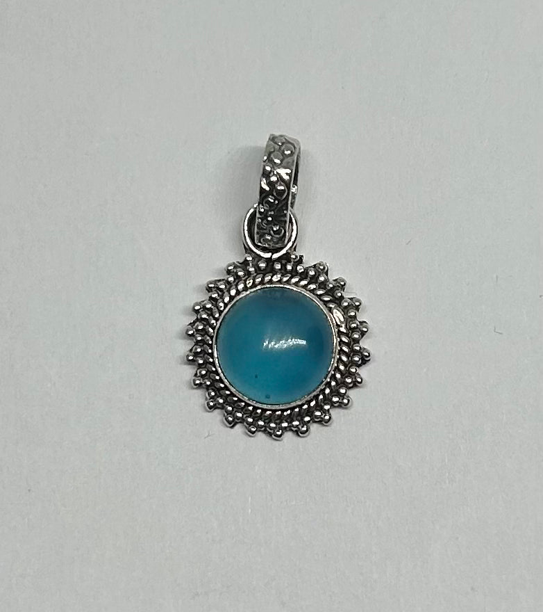 Anhänger "Calcedon 5", Silber