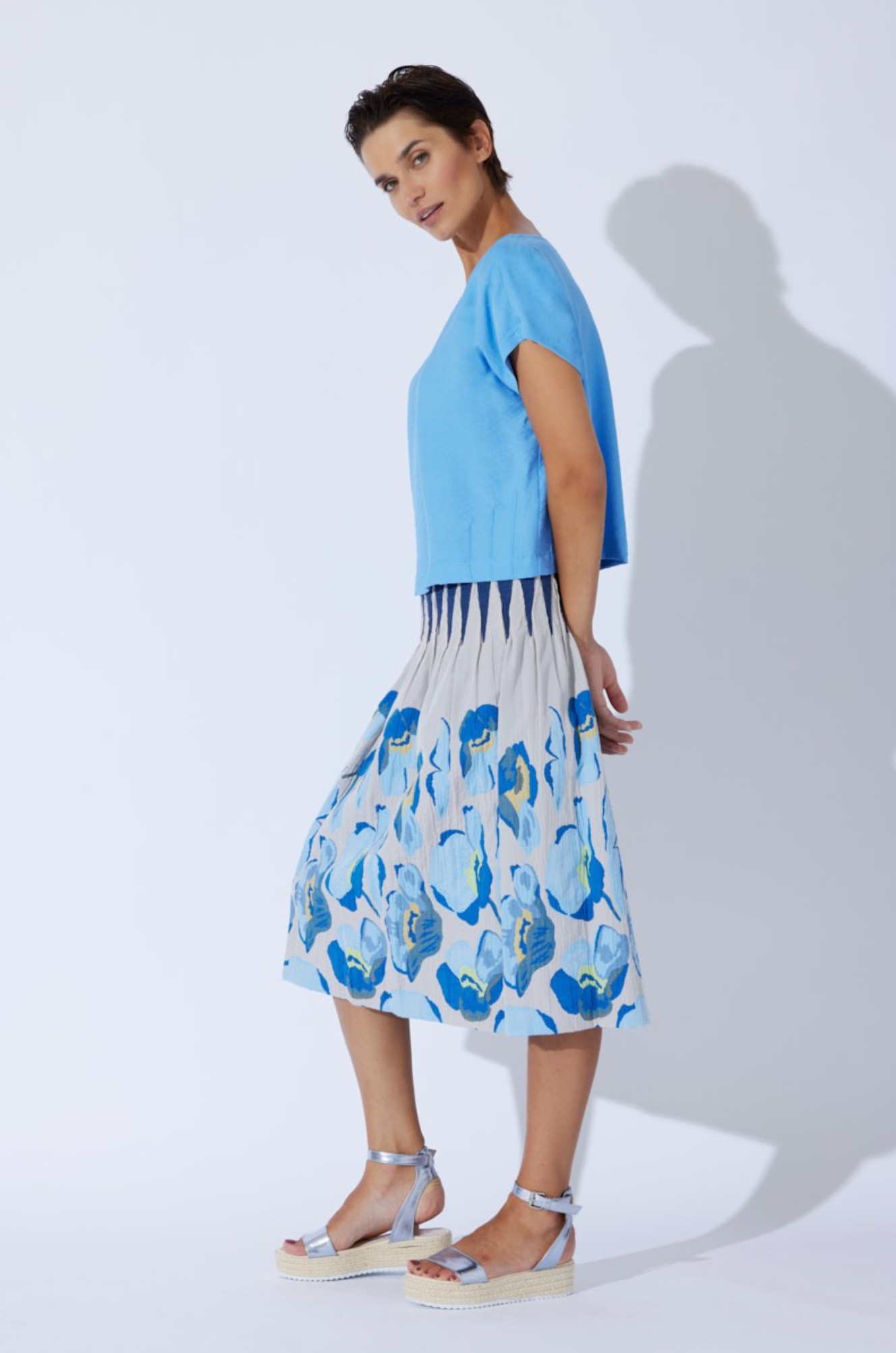 Rock LONGERO-S25 | Fb.s053 Anemone Hellblau