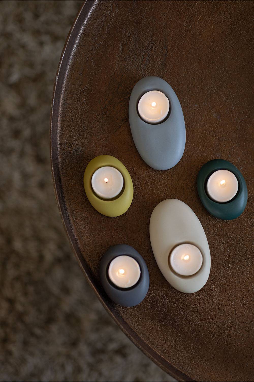 Teelichthalter KH011 grey