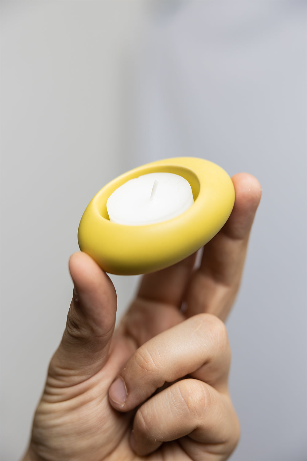 Teelichthalter KH010 mustard
