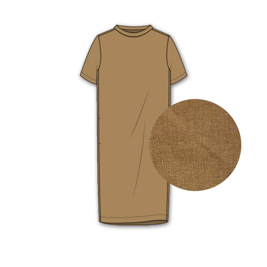 Schmales, knielanges Kleid | 11005