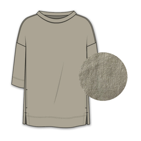 Blusenshirt lang | 11011
