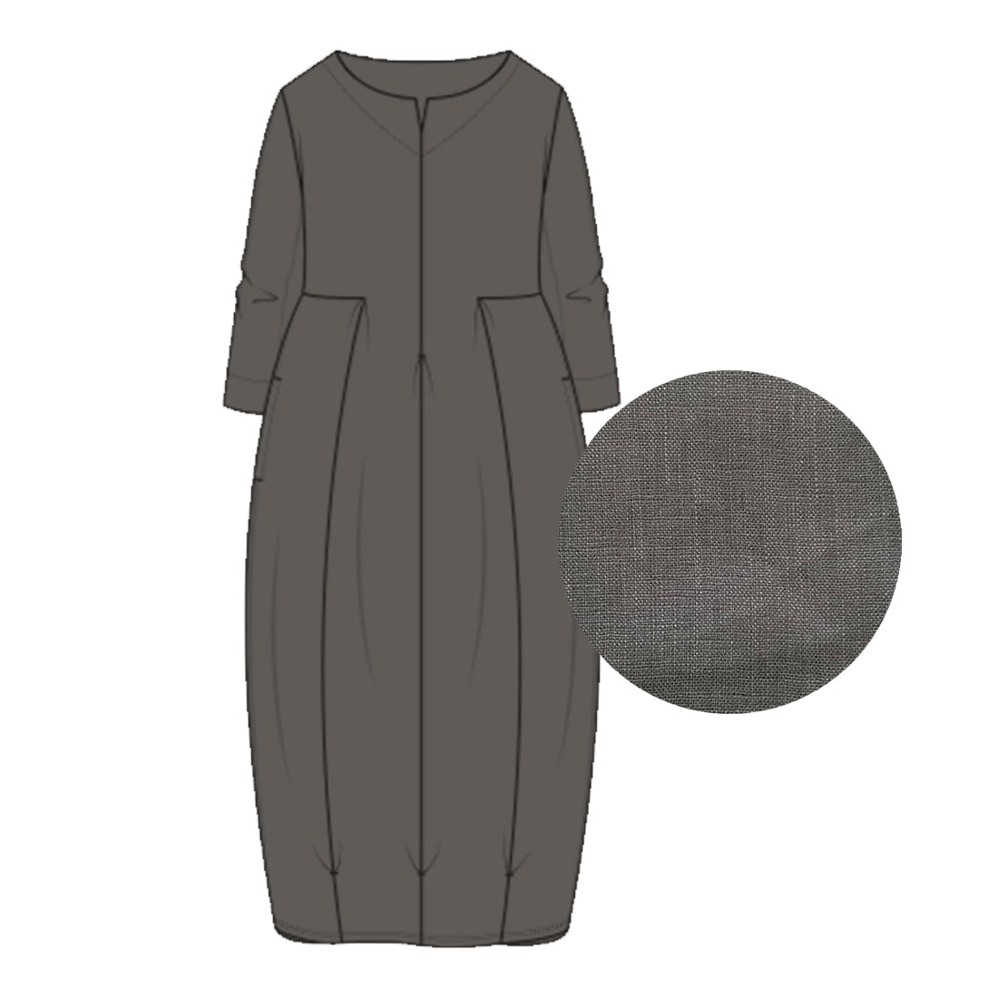 Kleid in Tulpenform | 11020