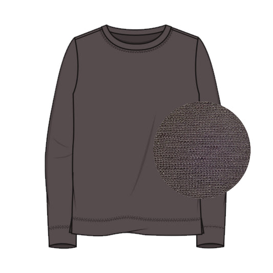 Geradliniges Shirt aus Merinowolle - 4068