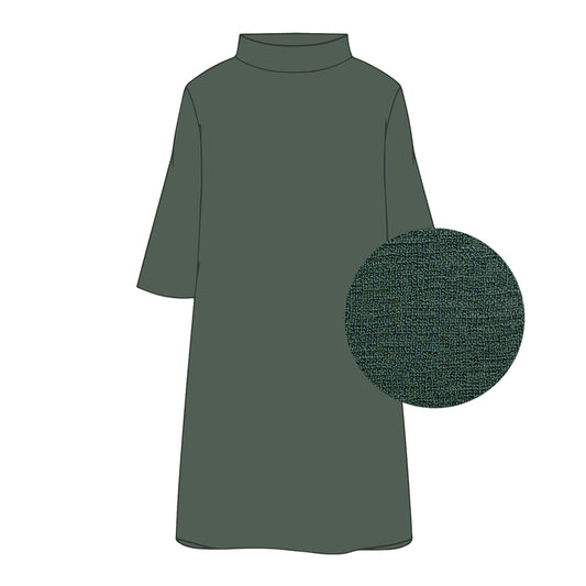 Tunika in A-Linie mit 3/4-Arm - 6031