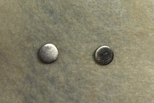 Ohrstecker "Kreis 2", Silber