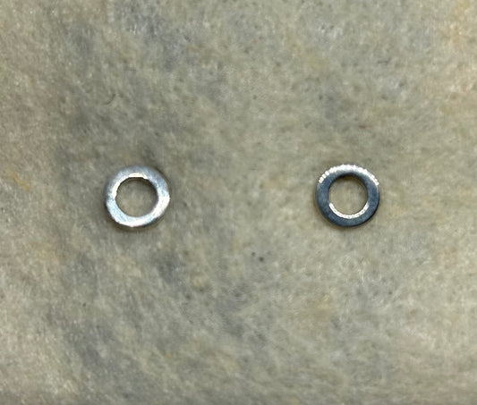 Ohrstecker "Ring 1", Silber