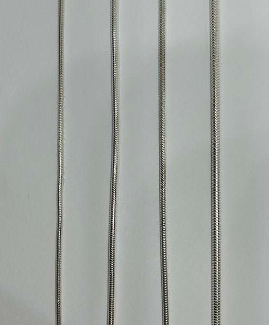Schlangenkette, Silber