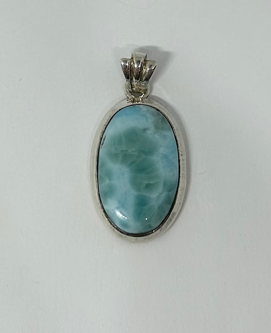 Anhänger "Larimar", Silber