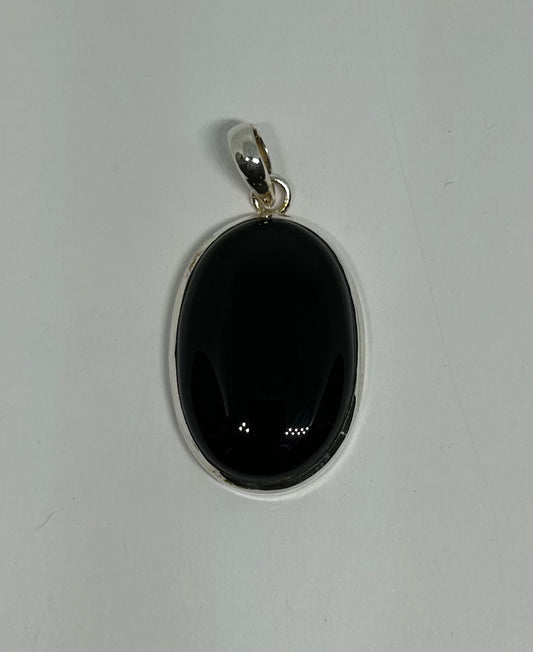 Anhänger "Onyx", Silber