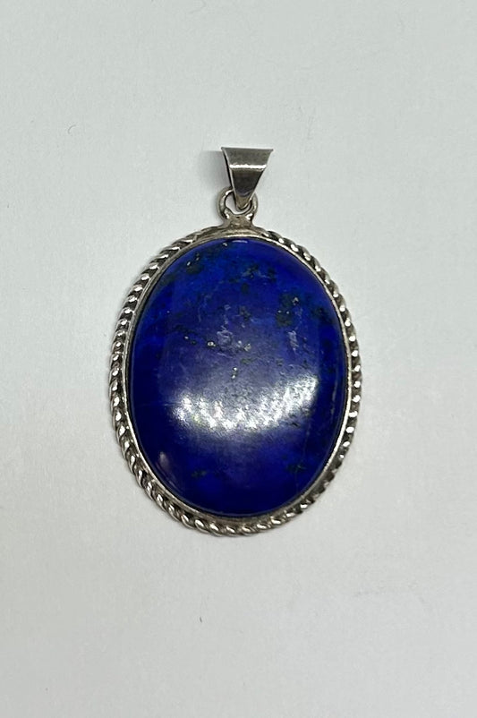 Anhänger "Lapislazuli", Silber