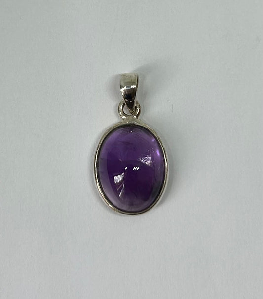 Anhänger "Amethyst", Silber