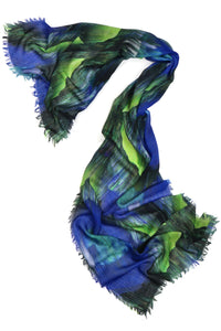 Schal FRIEDA - Farbe track - 100% Schurwolle