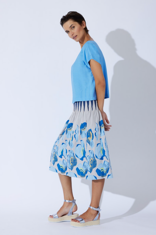 Rock LONGERO-S25 | Fb.s053 Anemone Hellblau