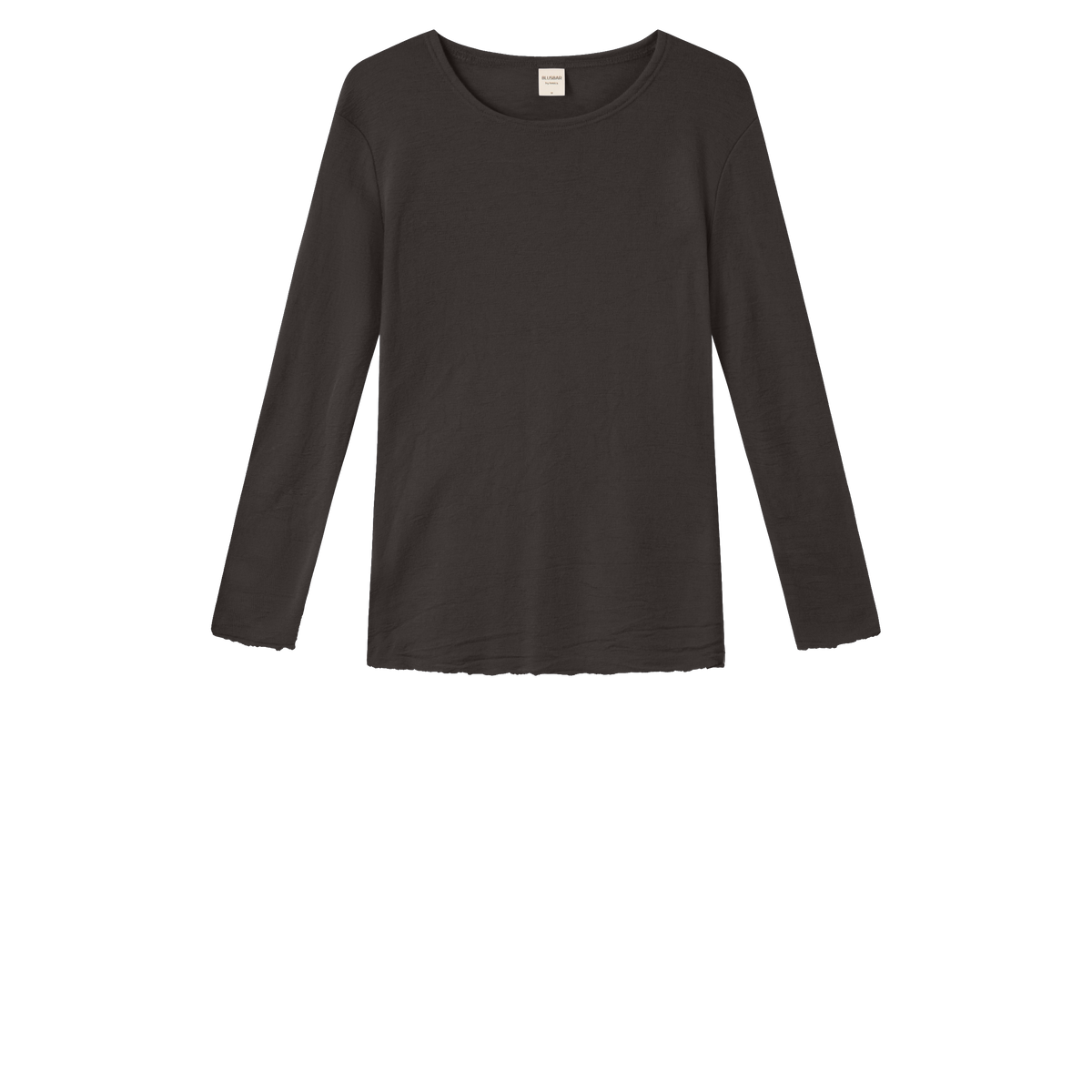 Langarm-Shirt aus Merinowolle - 4002