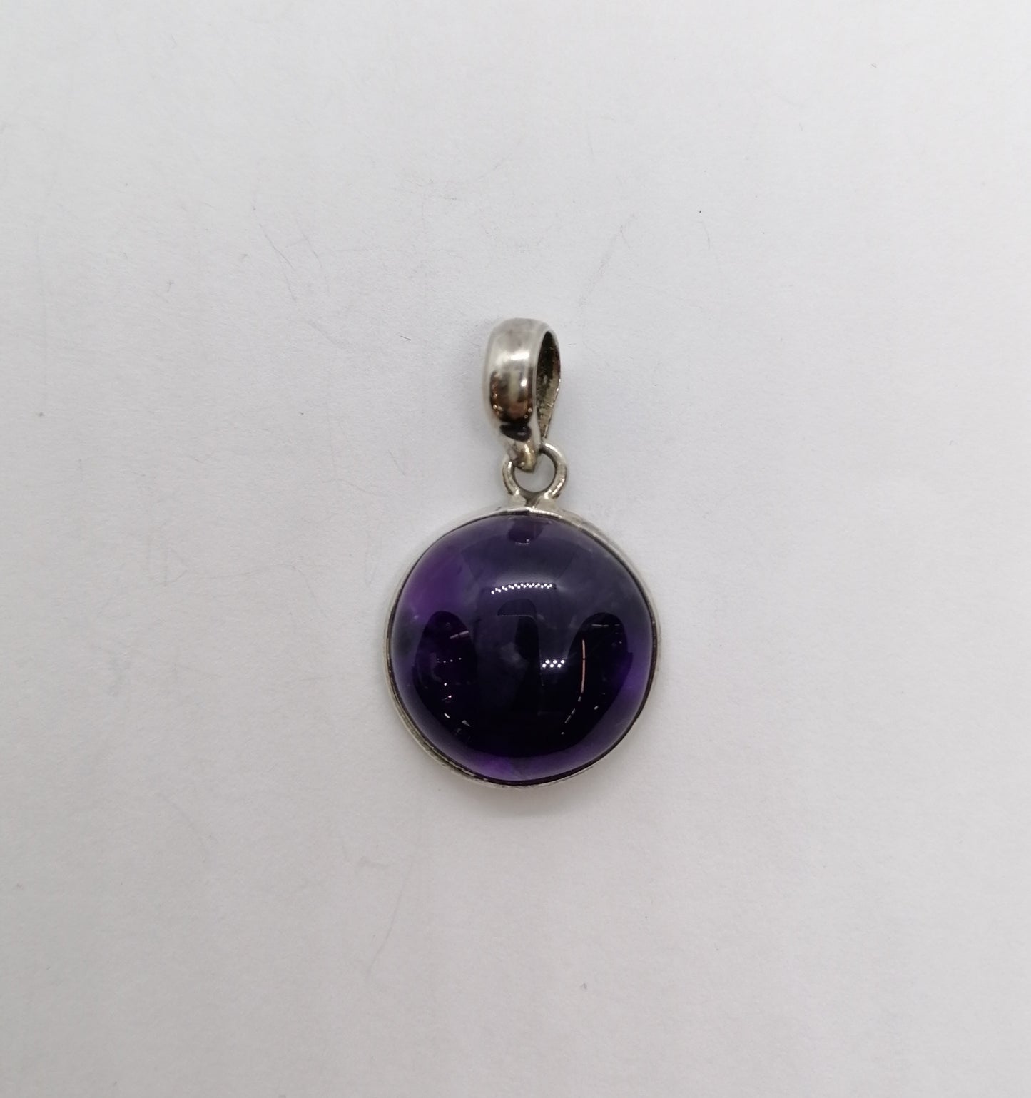 Anhänger "Amethyst", Silber