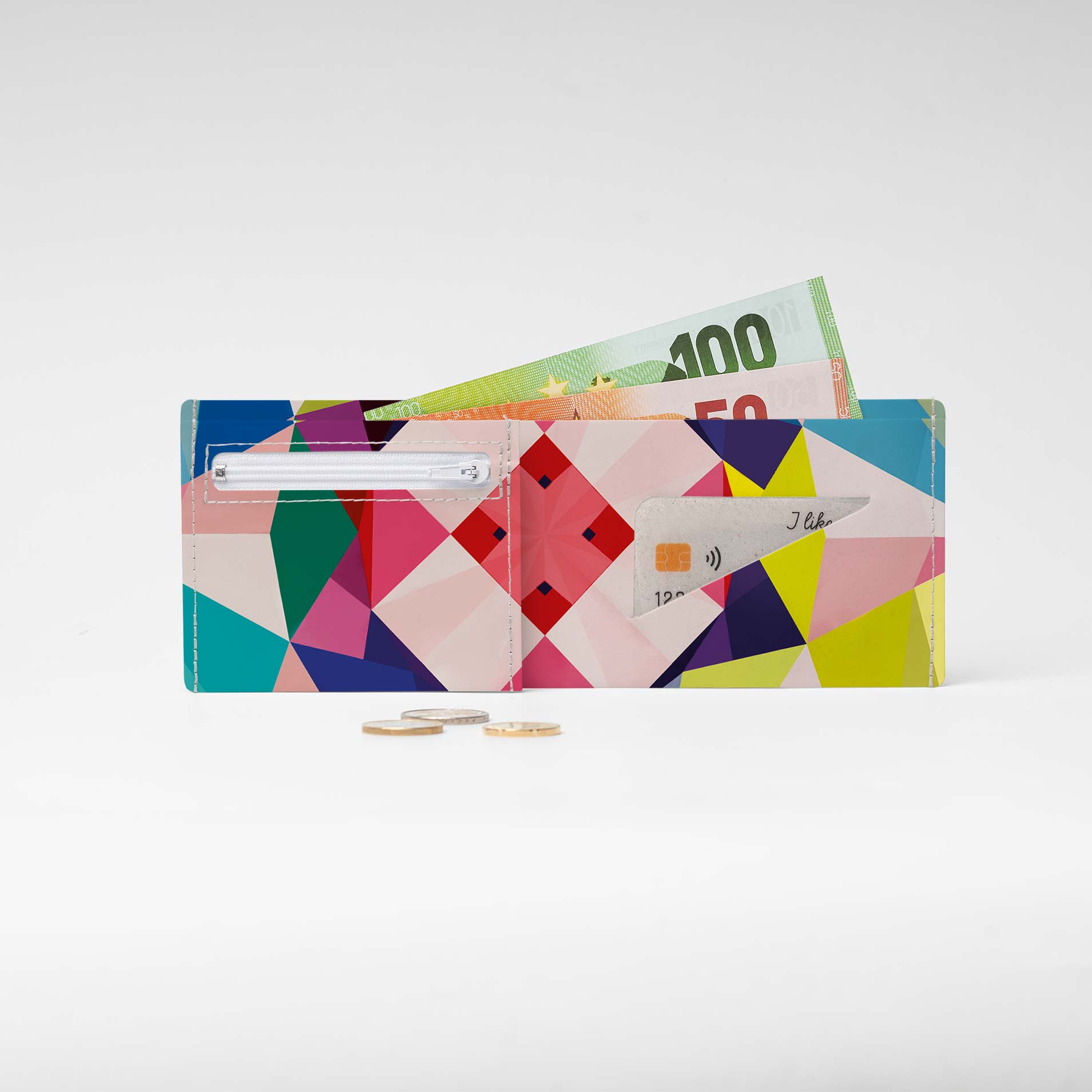 GEOMETRICAL3 Tyvek® Pappwallet / Portemonnaie - ILP20433