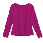 Laden Sie das Bild in den Galerie-Viewer, Langarmshirt Basic - diverse Farben

