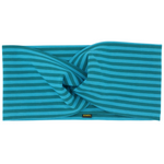 Laden Sie das Bild in den Galerie-Viewer, Headband turquoise-stripes - TH108
