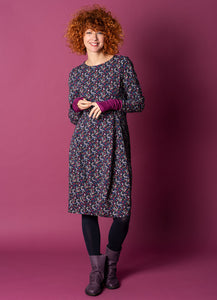 Tulpenkleid Langarm - diverse Farben und Muster