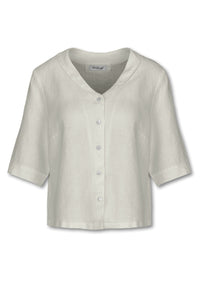 Leinenbluse GARDA grigio