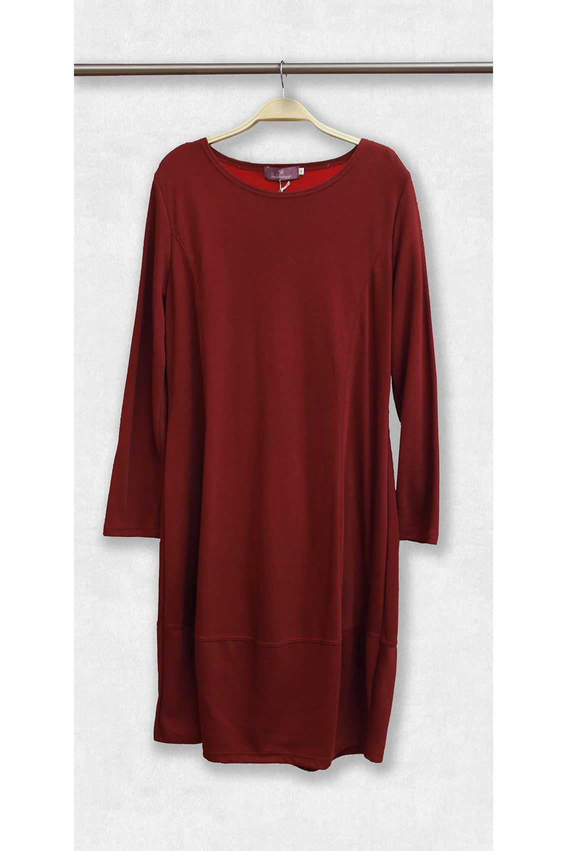 Tulpenkleid Langarm - Wolljersey